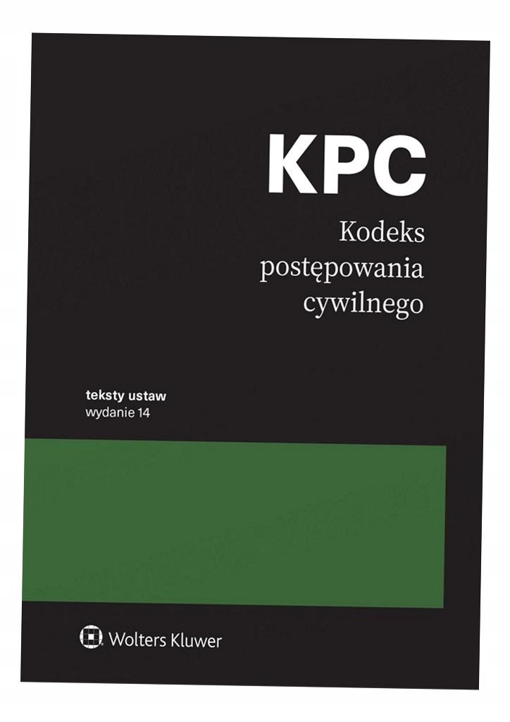 KODEKS POSTĘPOWANIA CYWILNEGO. PRZEPISY W. 14 PRACA ZBIOROWA