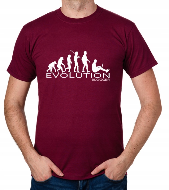 

koszulka Blogger Evolution prezent