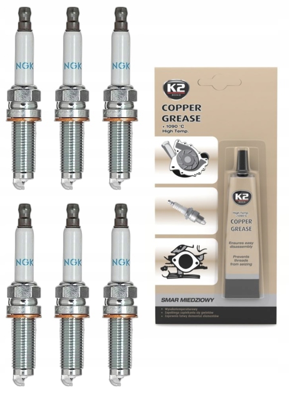 NGK ŚWIECA ZAPŁONOWA IRYDOWA SILZKAR7E8S 93476 + SMAR
