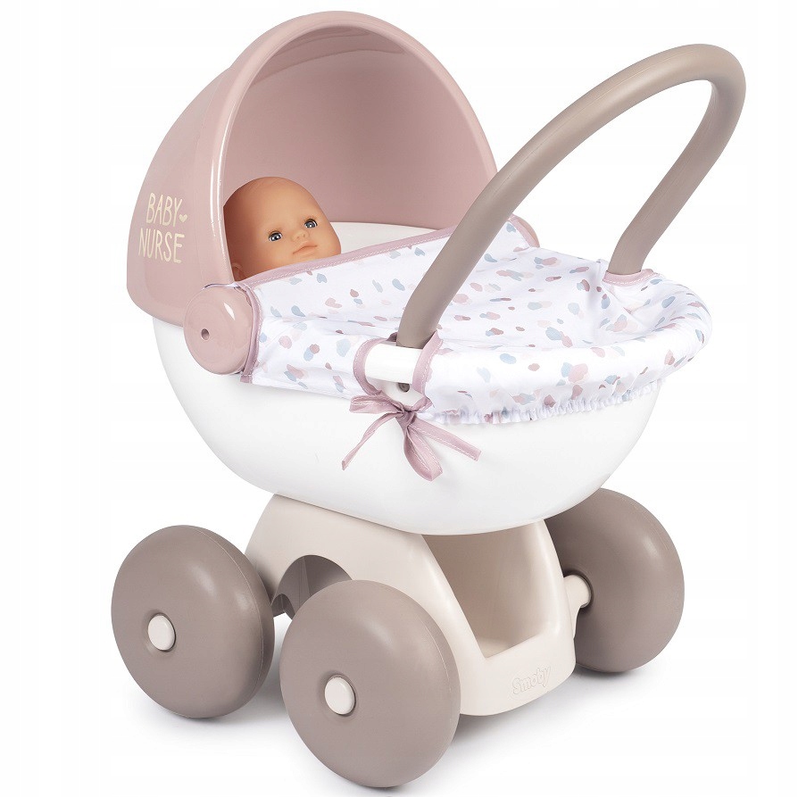 

Smoby Baby Nurse Wózek Głęboki Dla Lalki Daszek