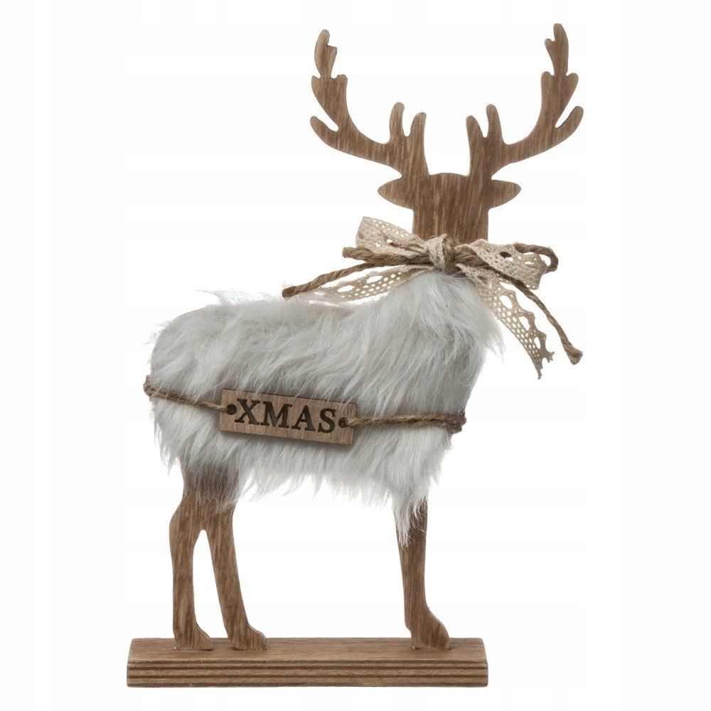 

Jelonek Drewniana Figurka Świąteczna Dekoracja