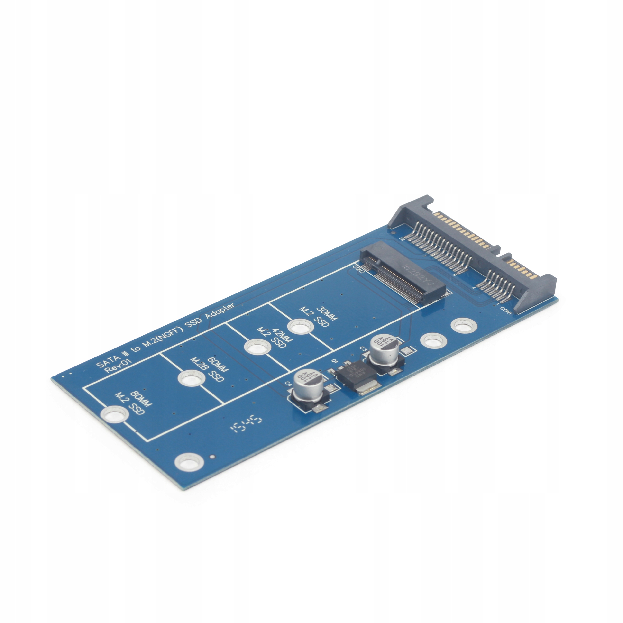 ADAPTER PRZEJŚCIÓWKA KONWERTER SATA 1.8" na SSD M.2 NGFF Stan opakowania oryginalne