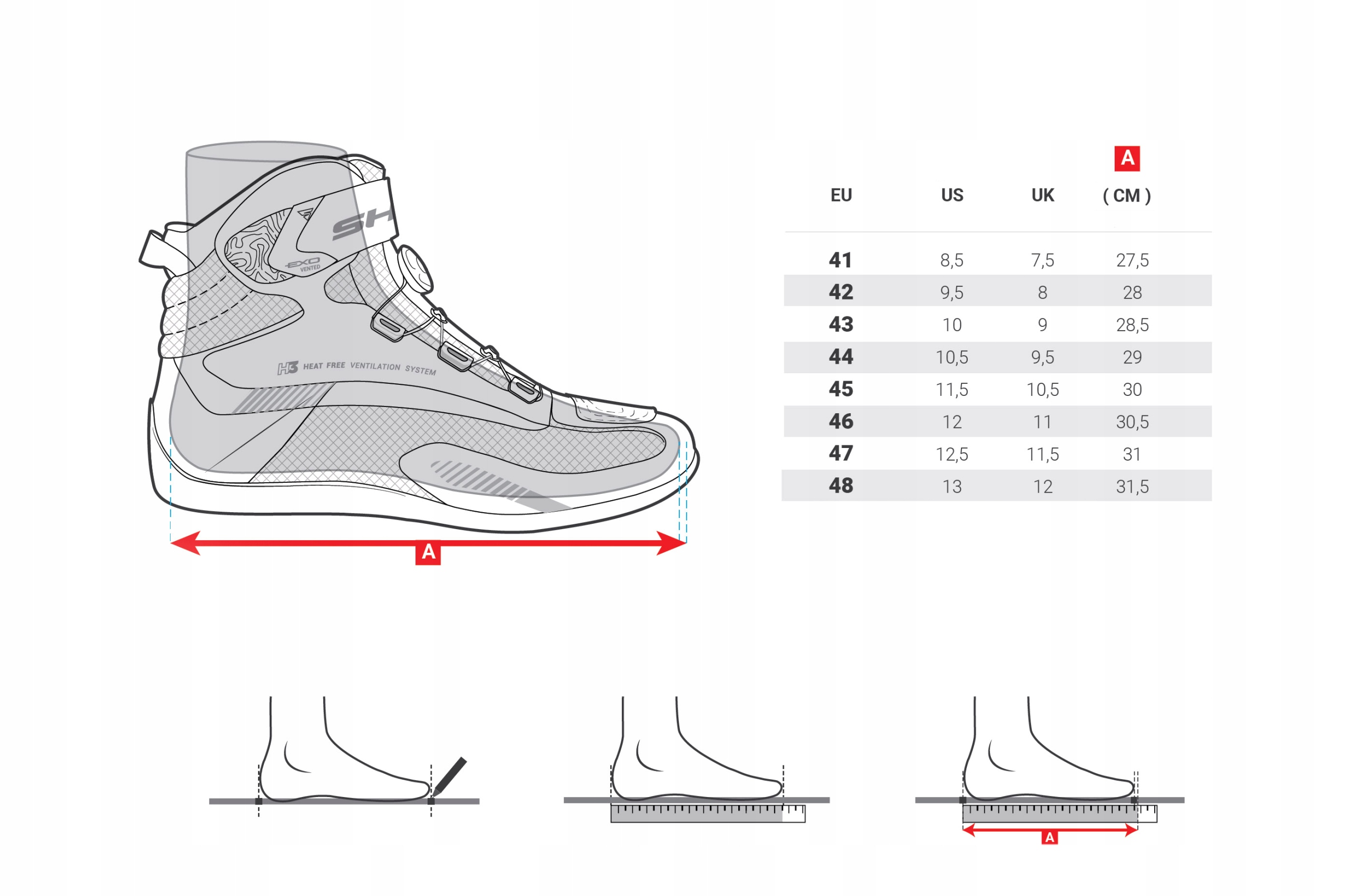 Buty motocyklowe SHIMA EDGE VENT KRÓTKIE MĘSKIE KHAKI 45 GRATIS MOTUL Stan opakowania oryginalne