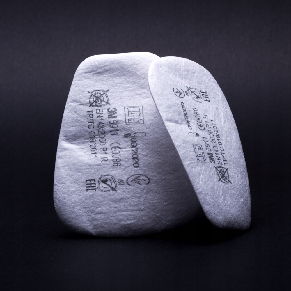 3M Filtr przeciwpyłowy 5911 - ochrona P1 R - 2szt Marka 3M