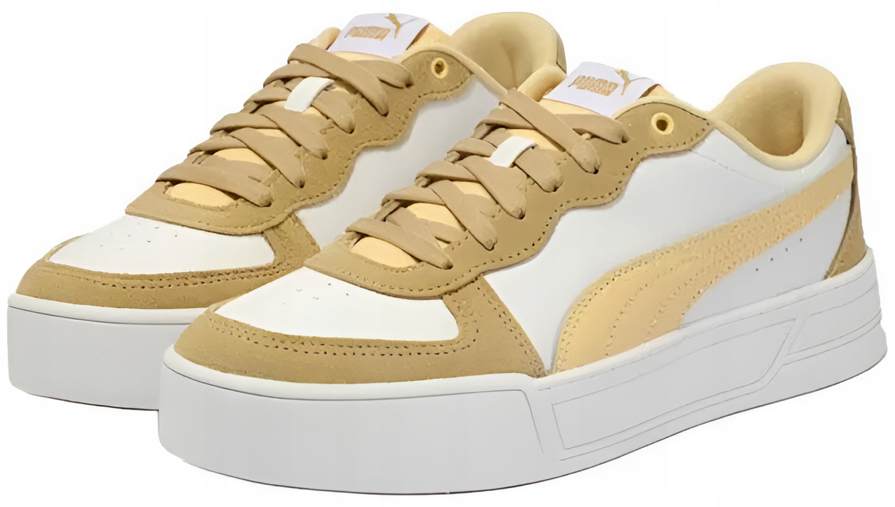 Dámské sportovní boty Puma Skye vel. Kožené béžové tenisky Tenisky