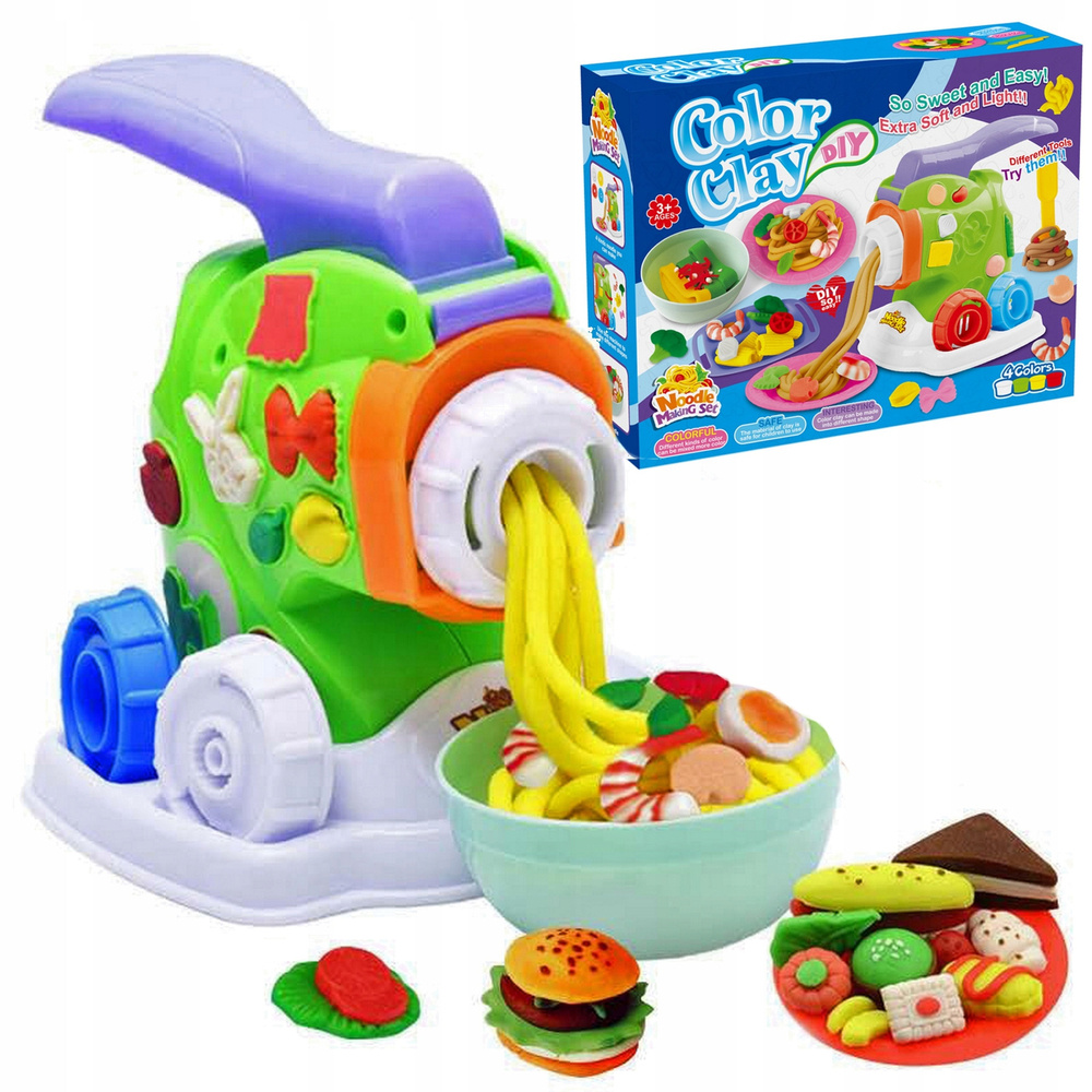 CIASTOLINA WYCISKARKA MAKARONOWA MASA PLASTYCZNA