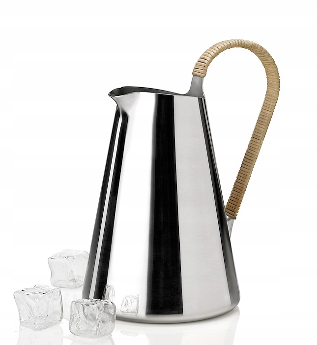 Stelton Freja Oceľový hrnček na vodu 2 l, strieborný