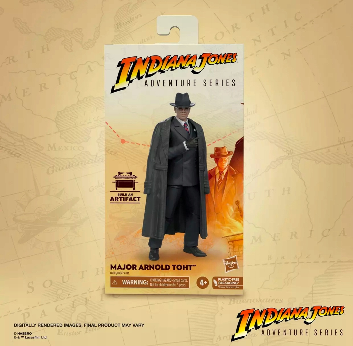 Hasbro Indiana Jones Série Adventure Major Arnold Toht