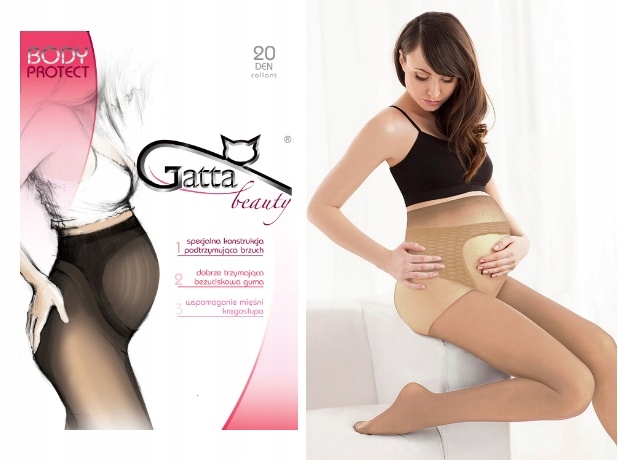 

Rajstopy Ciążowe Gatta Body Protect 20DEN 2-S beż