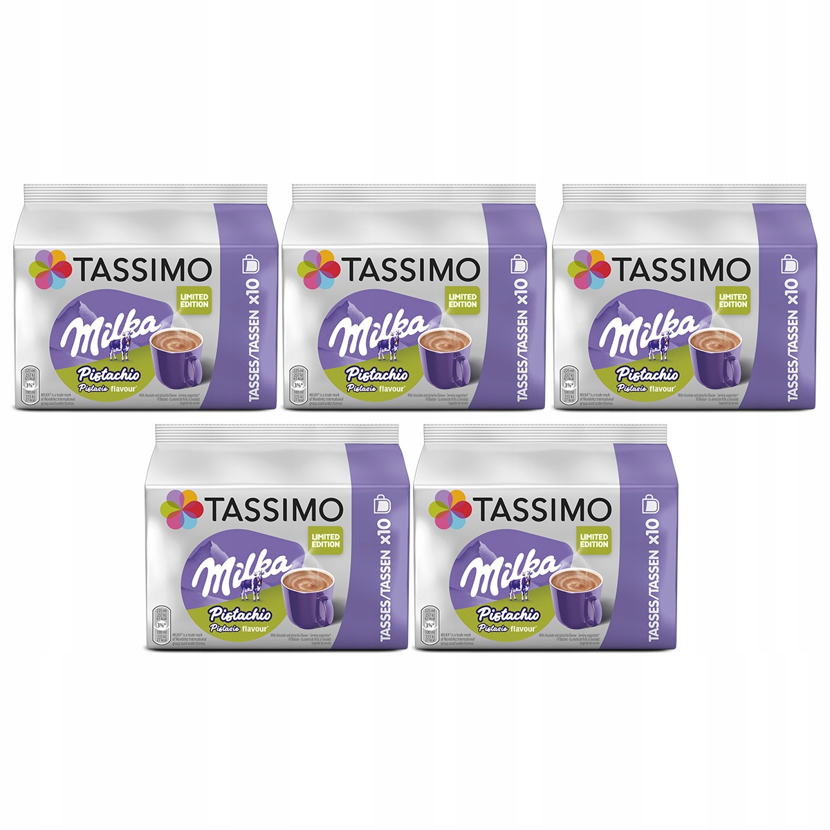 Kapsułki Tassimo Milka Pistachio 5 opakowań