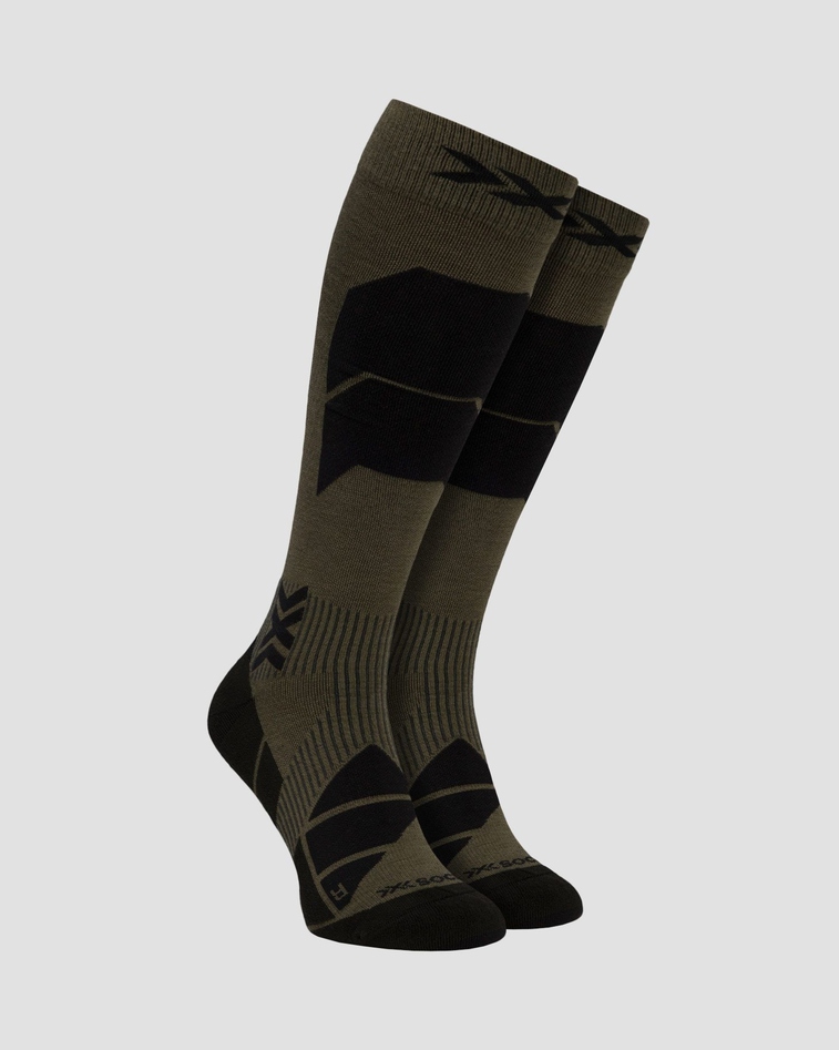 Skarpety narciarskie X-Socks Ski Perform Merino Otc brązowe 39-41