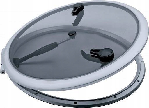 ОКНО ЯХТЫ ПАЛУБНОЕ КРУГЛОЕ 385 ММ