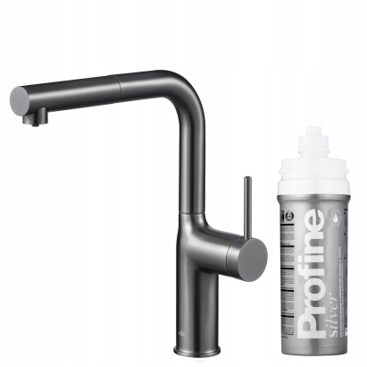 Kfa Kuchynská Batéria Duero Pure Move Profine Silver S, Gun Metal Grey