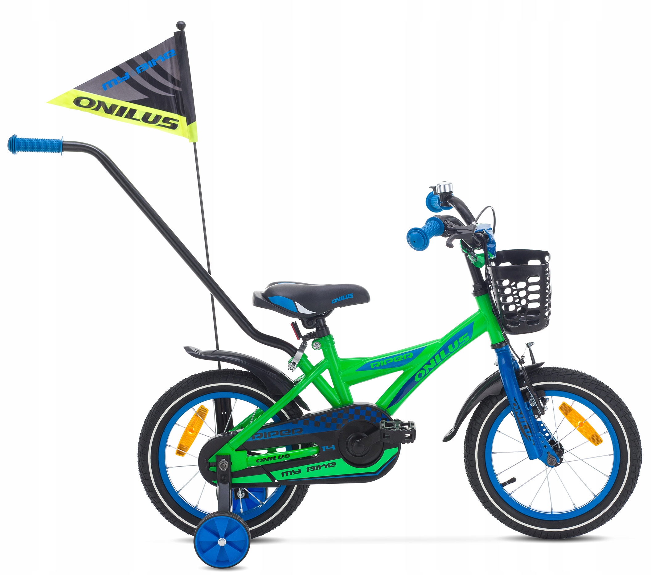 Rower 14 Onilus Riper Zielony Polski