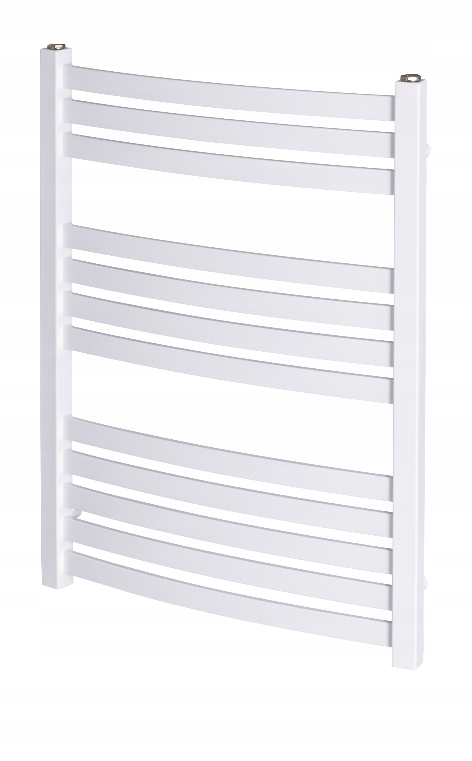 Kúpeľňový rebríkový radiátor biely 71,5x53 cm 395 W, moderný, elegantný