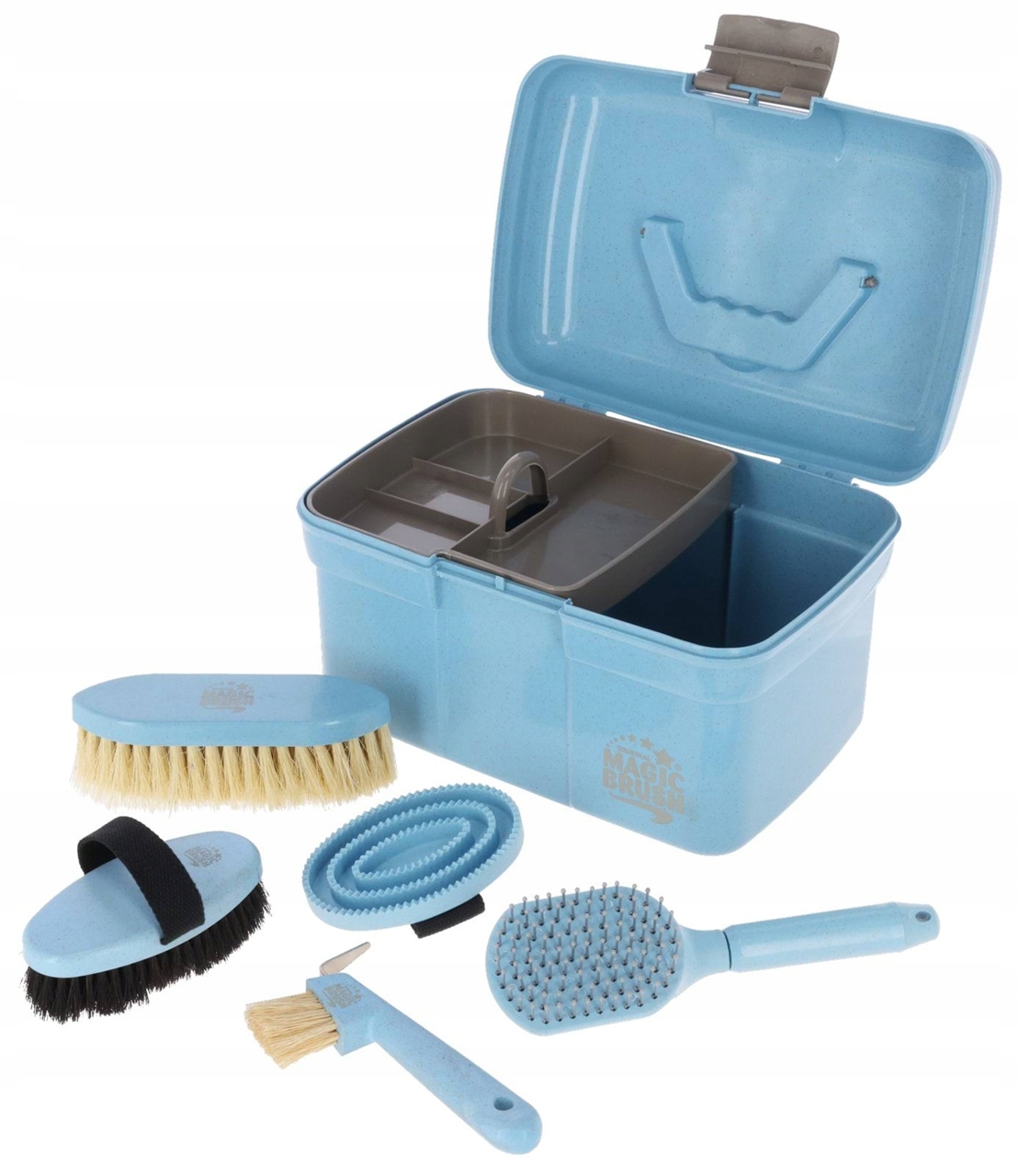 Krabička Na Příslušenství Waterlily Pro Koně Modrá Magicbrush