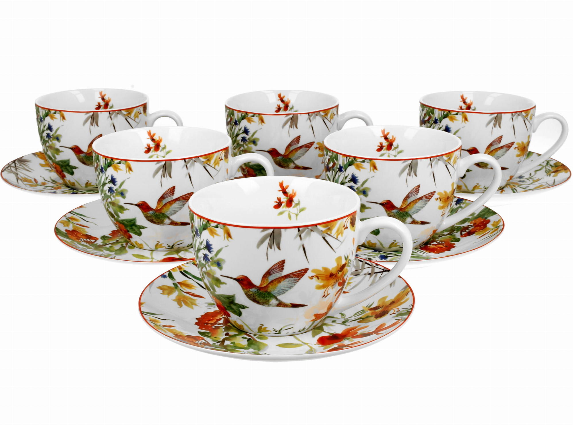 Šálky Linnea z porcelánu New Bone China