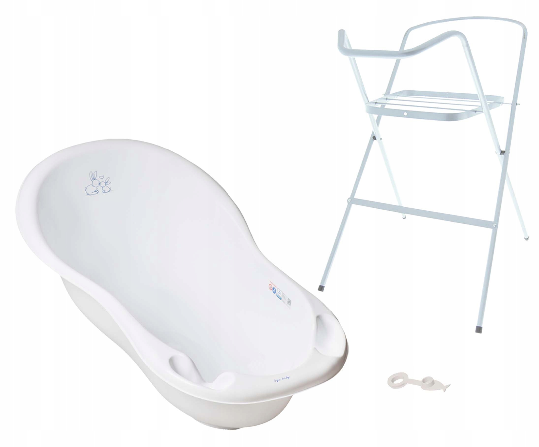 WANIENKA DLA DZIECKA DUŻA "ZESTAW 3w1" TEGA BABY WANNA + KOREK + STOJAK Rodzaj klasyczna