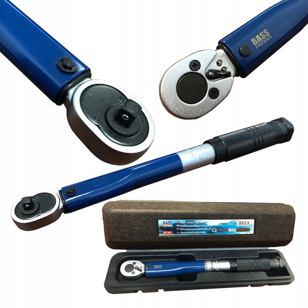 BASS POLSKA KLUCZ DYNAMOMETRYCZNY 1/4'' 5-25Nm