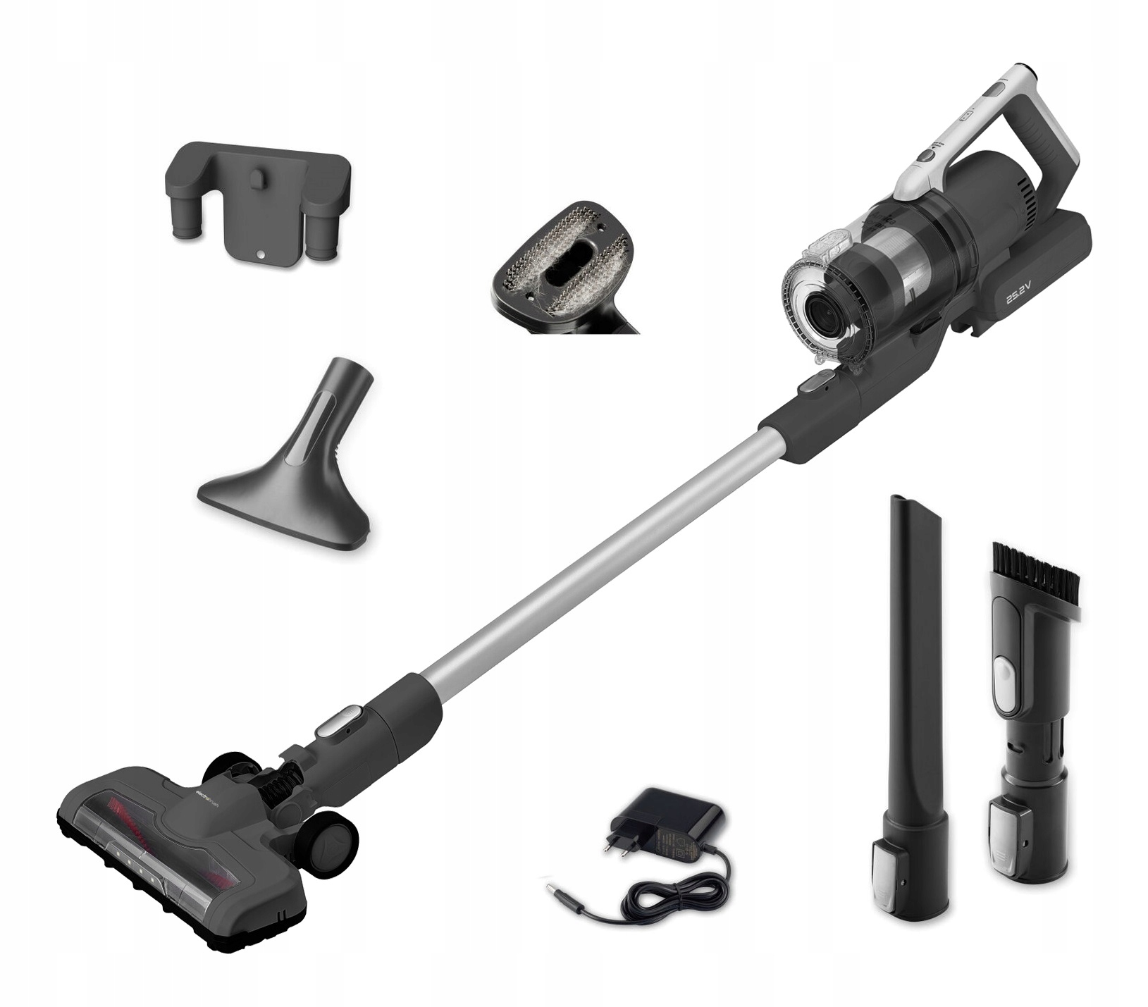 ODKURZACZ PIONOWY AMICA JORAN PET TURBO VM9011 | BEZPRZEWODOWY | 2W1 | HEPA