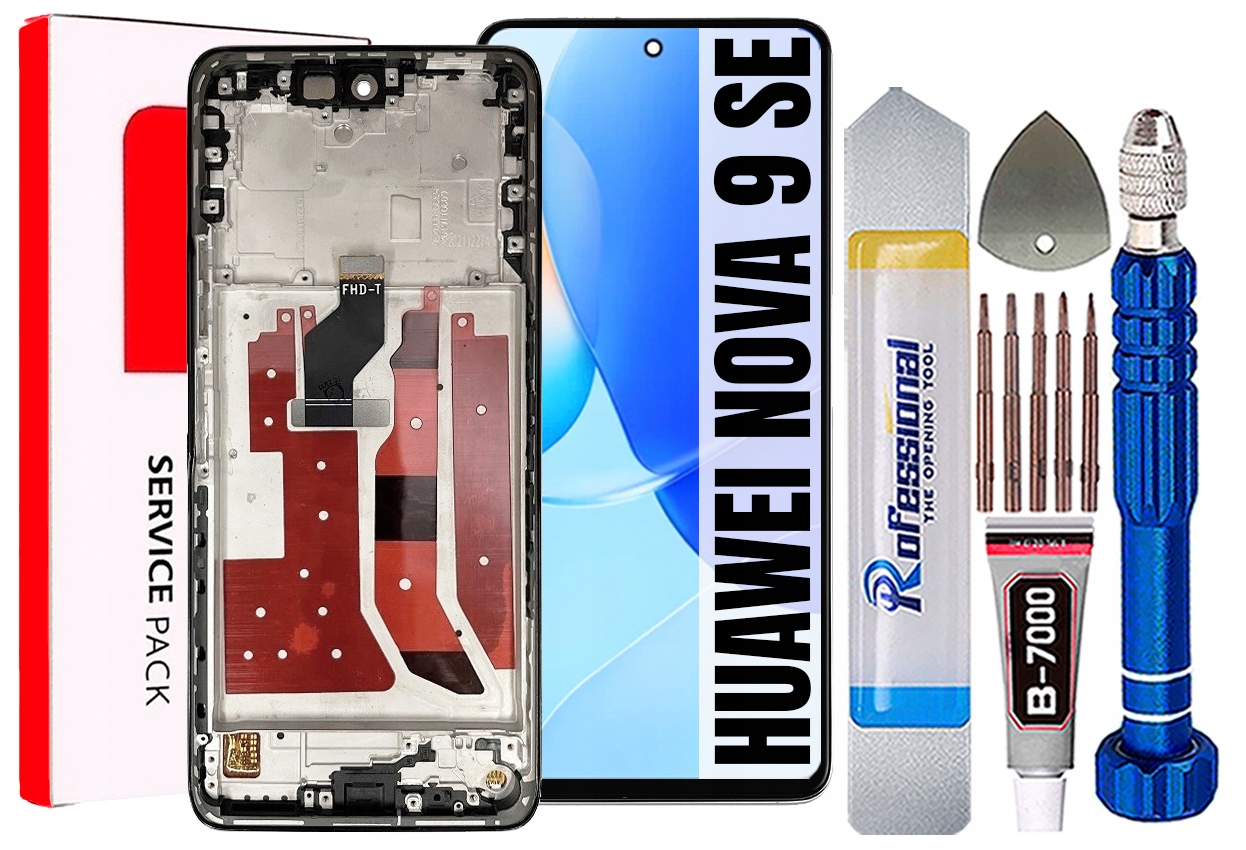 Displej Pro Huawei Nova 9 Se Originál LCD Rámeček