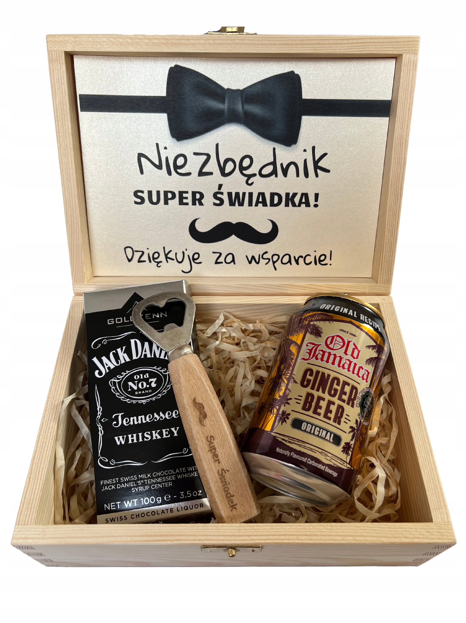 Truhlík Box Poděkování svědkovi svatba