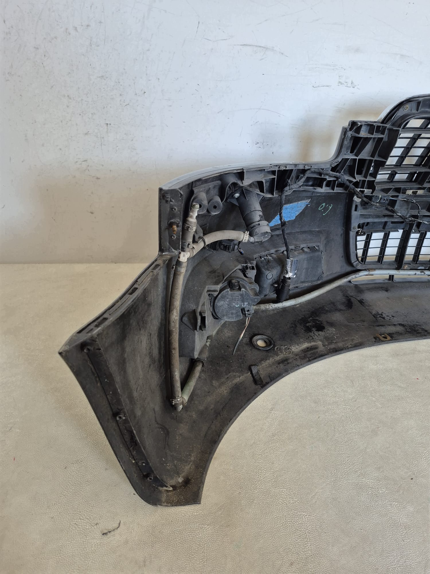 AUDI A6 C6 S-LINE 04- bumper front front 4XPDC SPR 4F0807437G LAK.LZ7Q