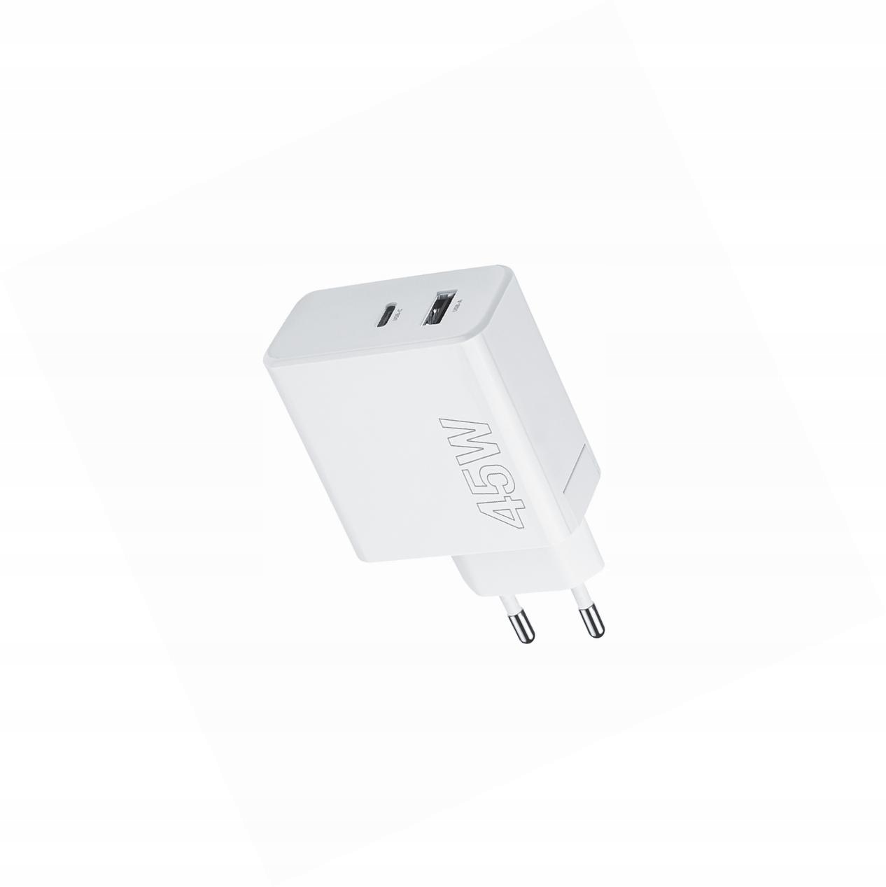 Szybka ładowarka 45W sama kostka 2 wejścia do Motorola Moto G32