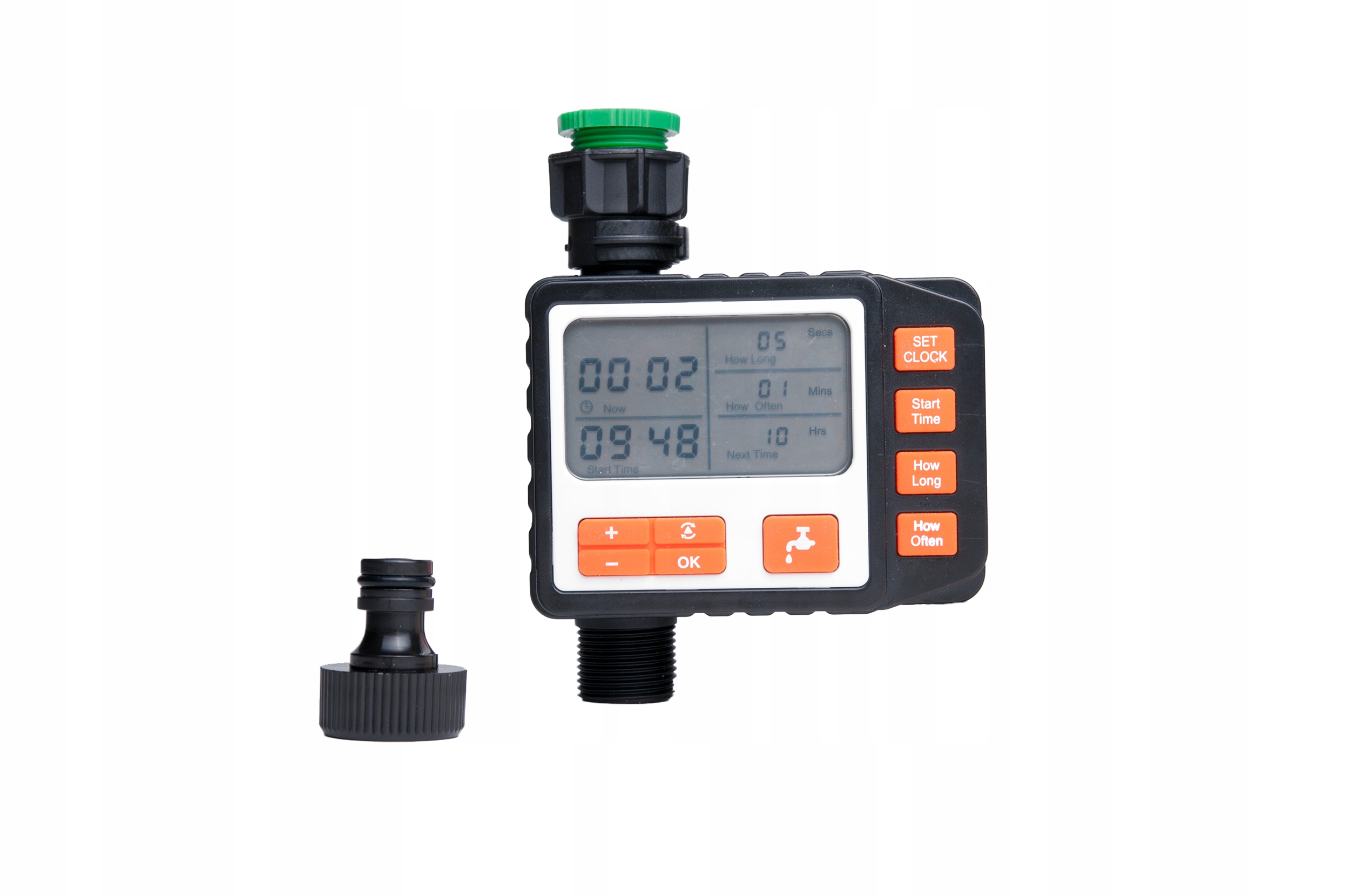 Hodiny digitální pro zavlažování Ovladač Programátor Zavlažování