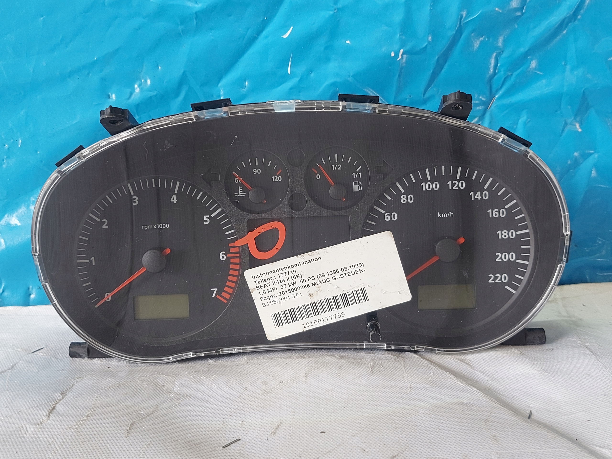 dials clock IBIZA II 1.0 B 06K0920821A
