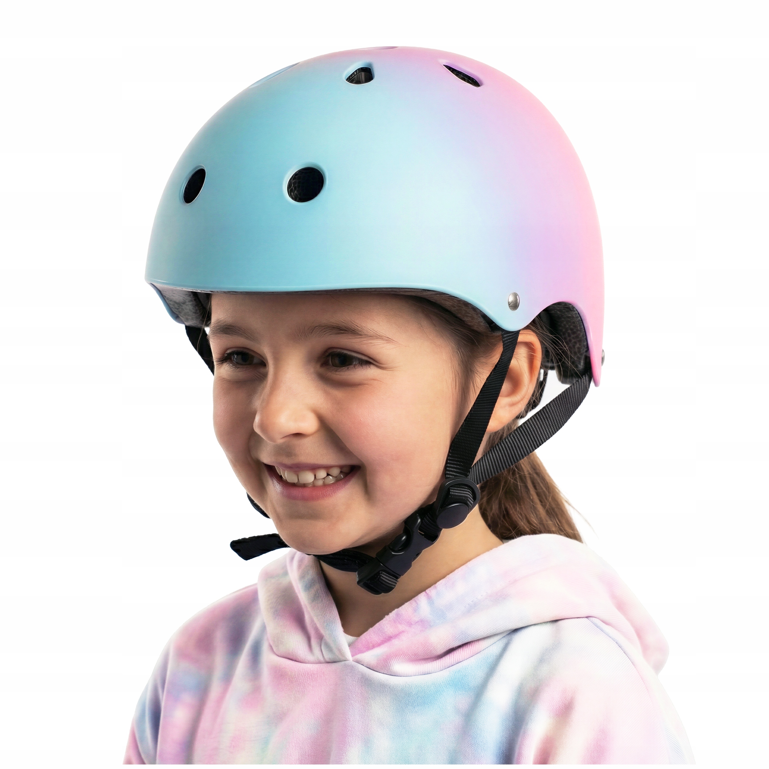 Kask Regulowany Dla Dzieci Ochronny Rowerowy Dziecięcy Rolki Dla Dzieci S