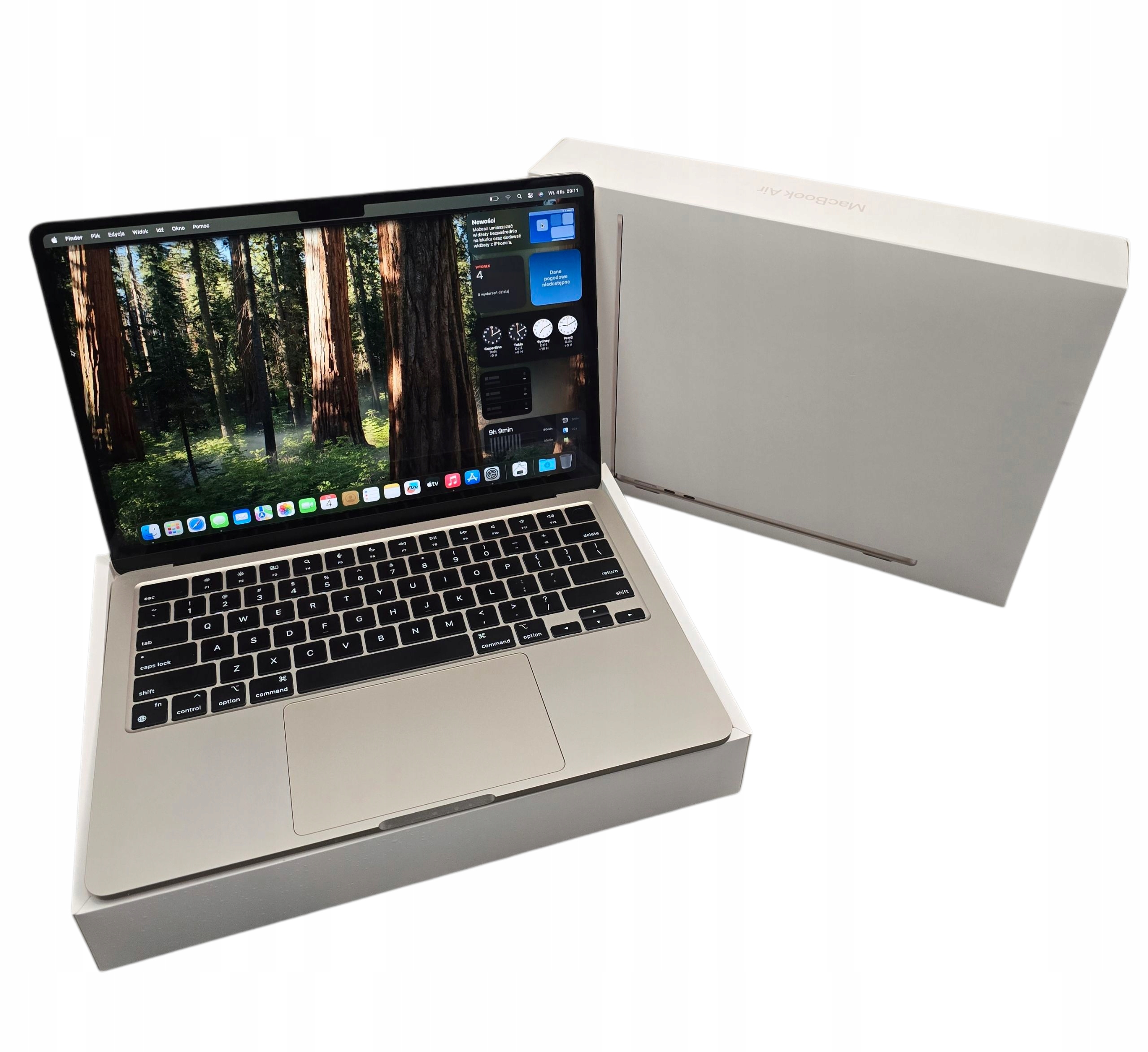 超美品 MacBook Air 2022 Apple M2 8G SSD256G Laptop Apple MacBook Air M2 13,6/M2/8GB/256GB/macOS Silver