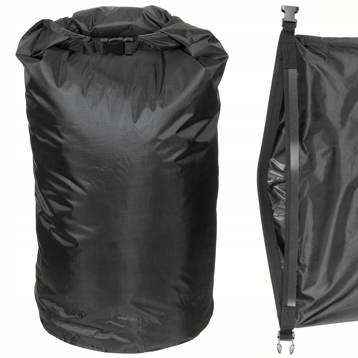 Velká voděodolná taška 110 l černá