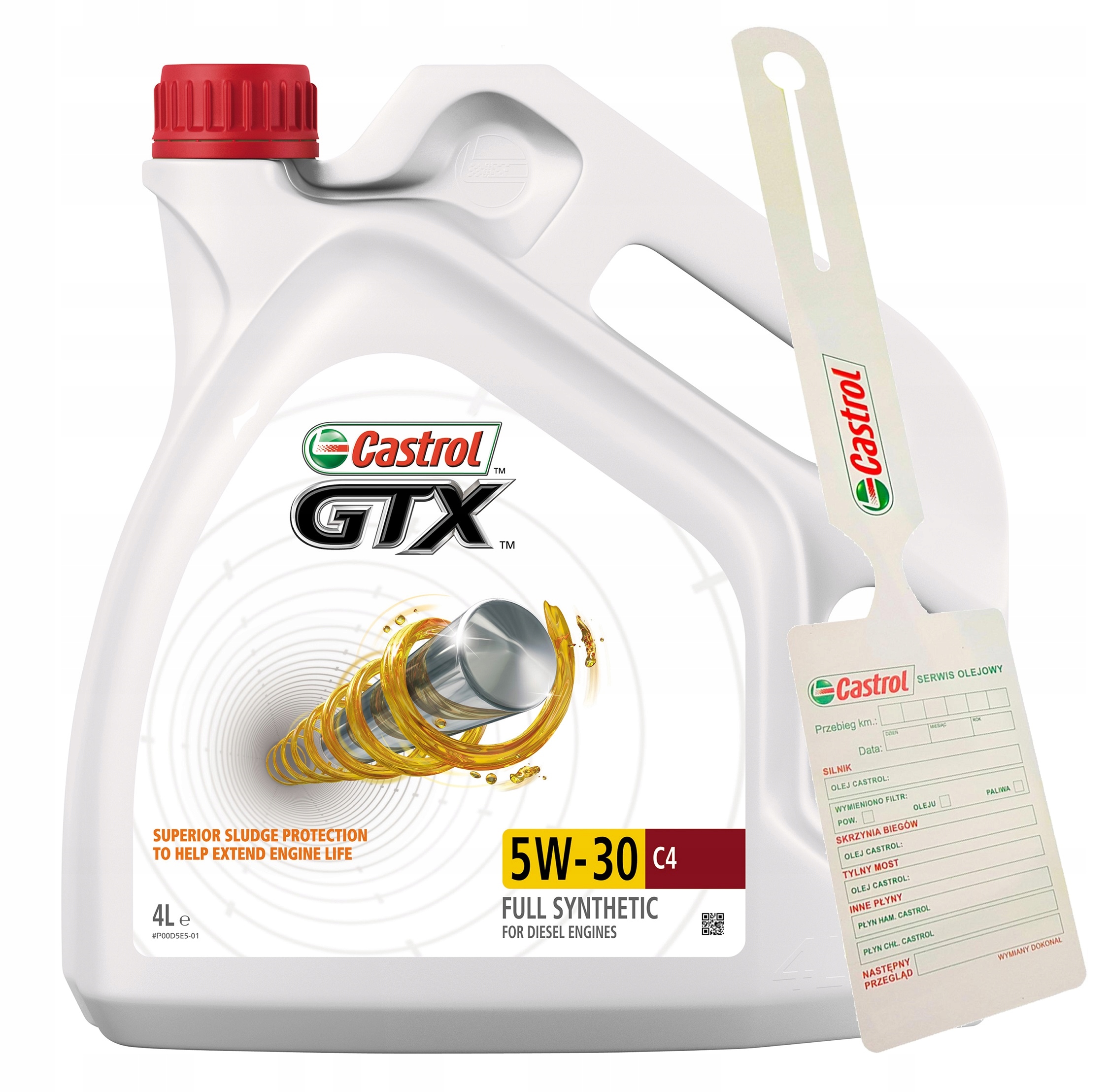

Olej Silnikowy Castrol Gtx 5W-30 C4 4L zawieszka