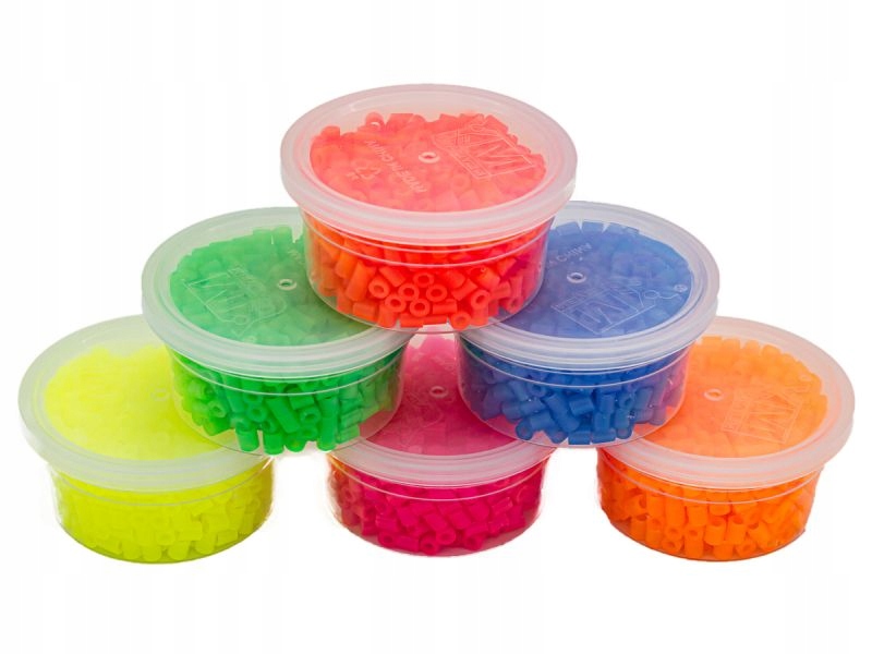 

Koraliki Do Prasowania 3000szt Zapas MIX Fluo