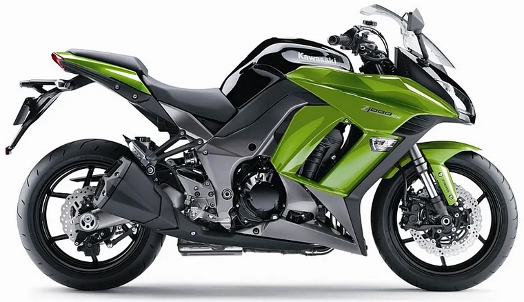 Samolepky Juula Pro Kawasaki Z 1000 Sx 2011-2016 Zelené 17P