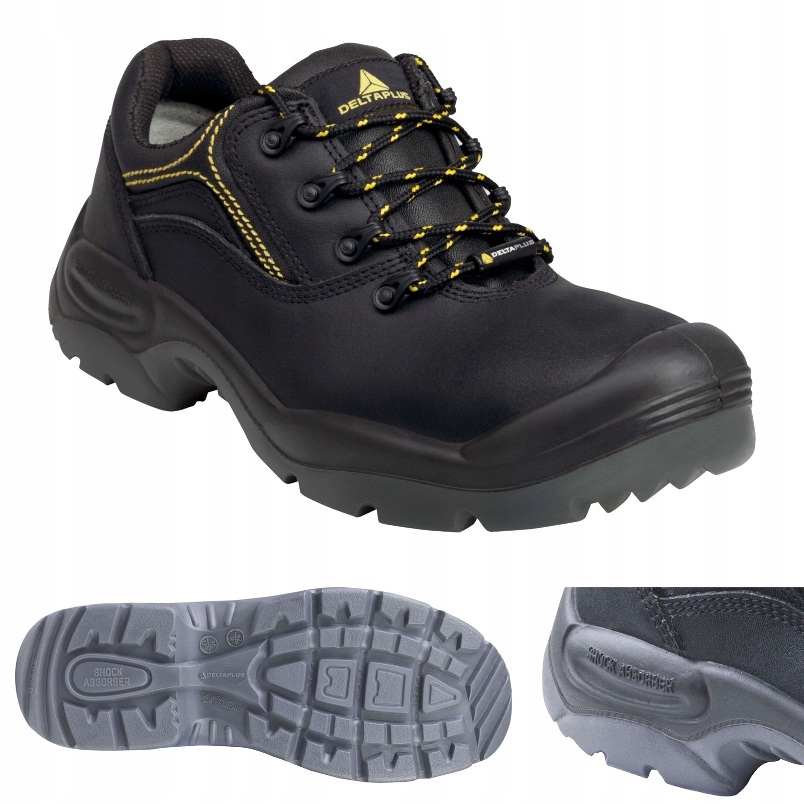 Buty robocze półbuty szerokie noski kompozytowe Delta Plus Maestro S3 45