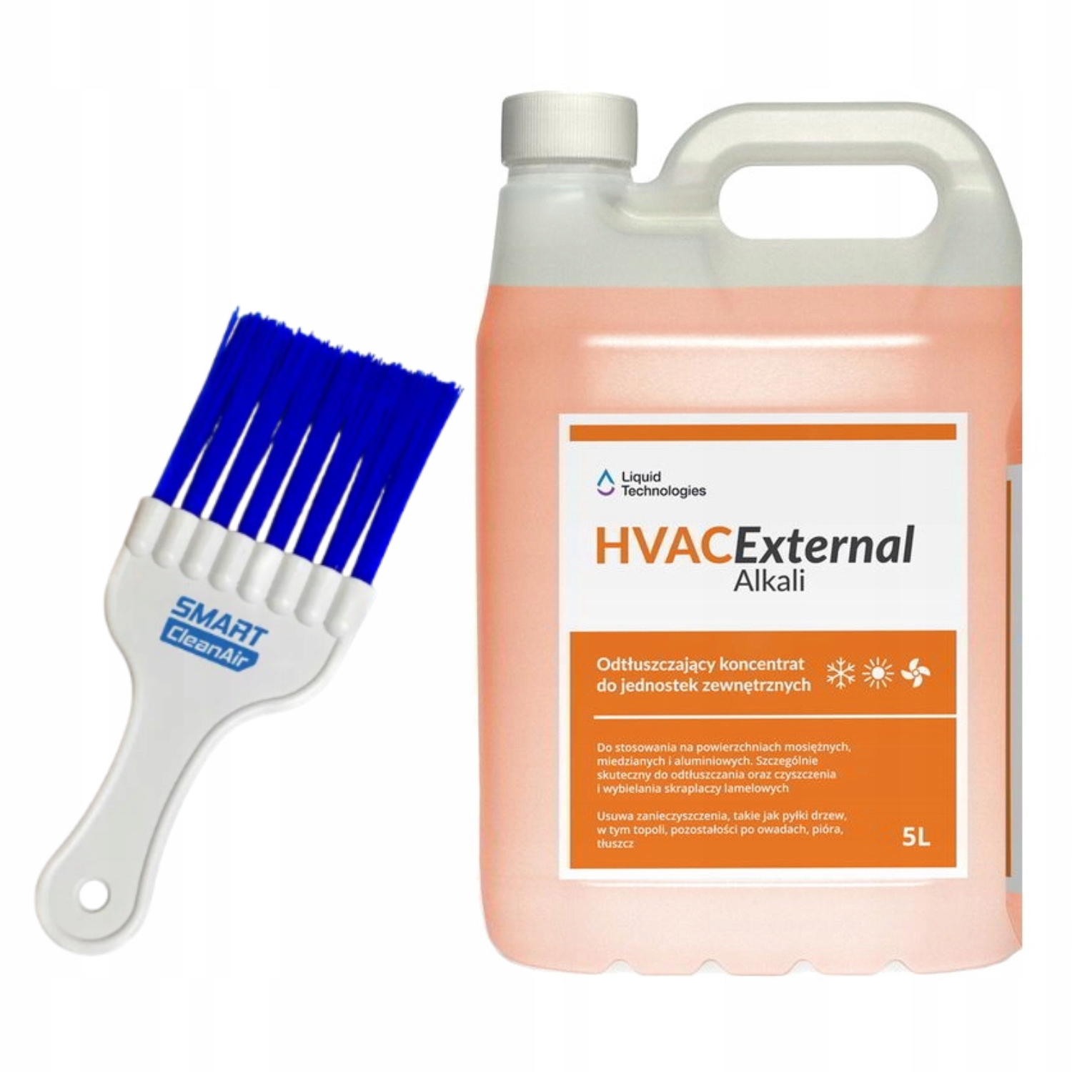 Levně Koncentrát Pro Klimatizační Zařízení Jedn.vnější Hvac External Alkali 5 L Kartáč