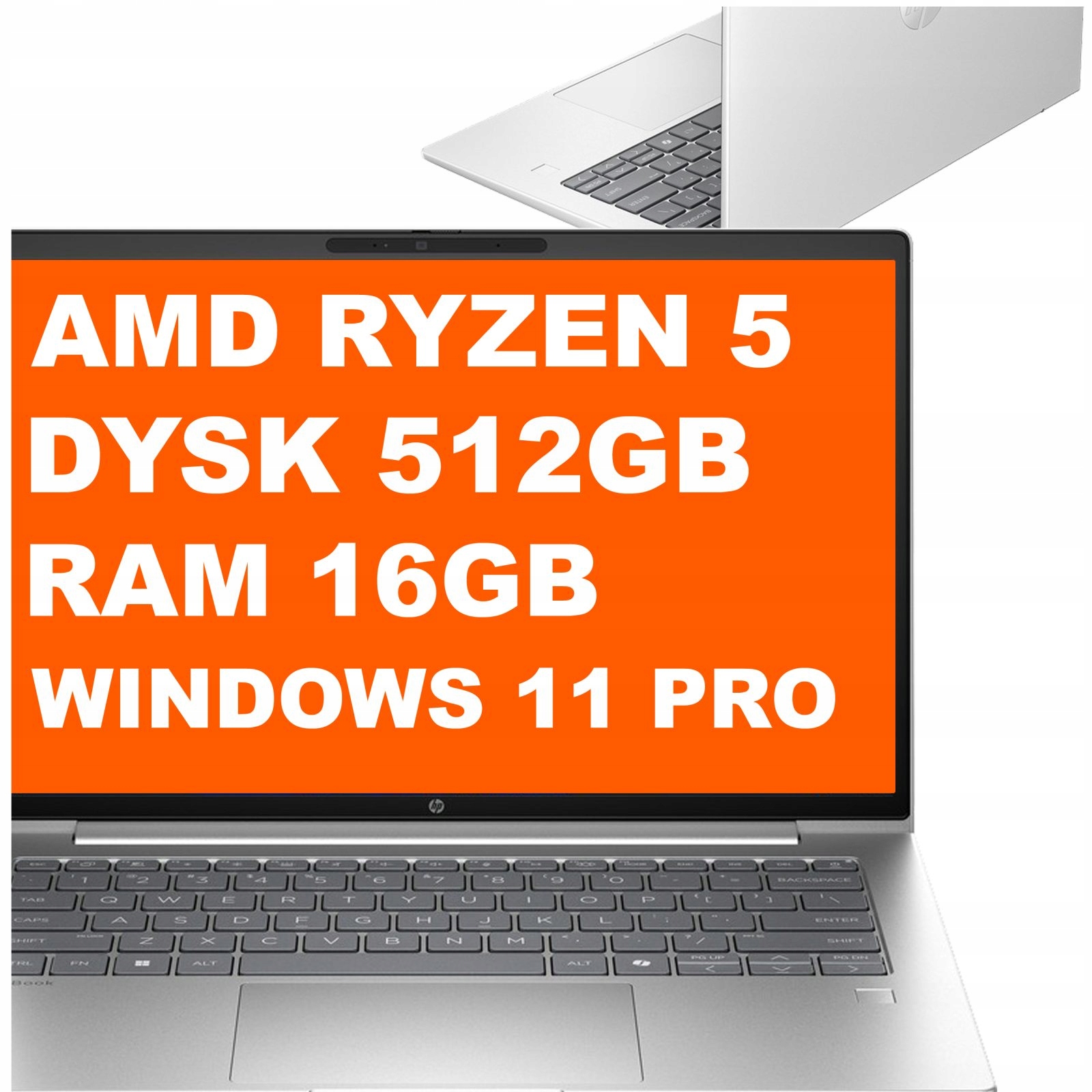 Notebook Hp ProBook 4 G1ah 14" Ryzen 5 16GB 512GB Radeon Wuxga W11Pro Stříbrný