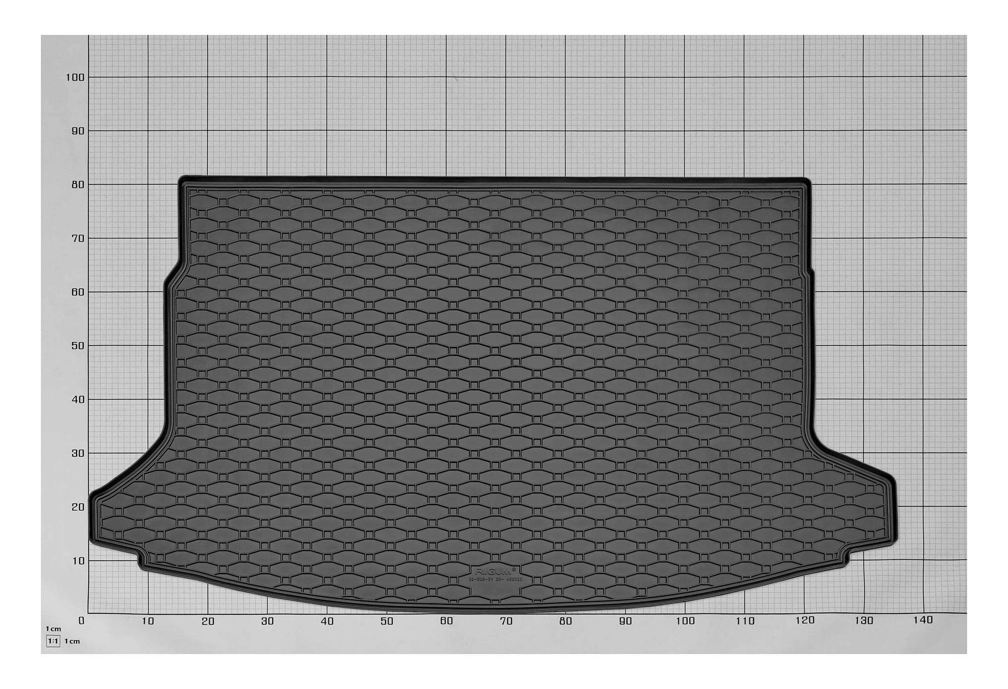 Dywaniki i mata do Subaru XV e-Boxer od 2020- Materiał guma