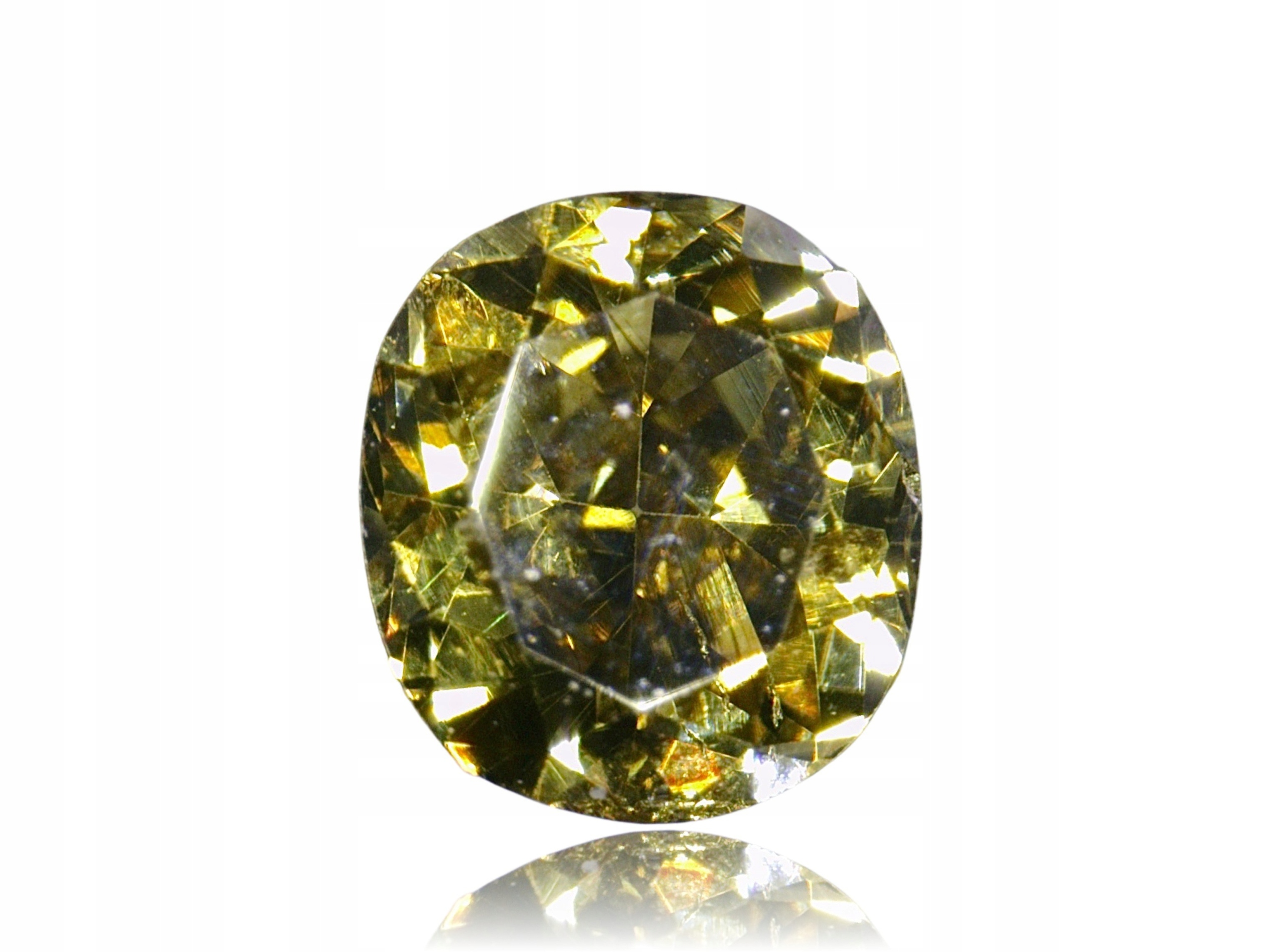 Přírodní diamant 0.26ct Žlutý Ovál I1 eCertifikát Wbd