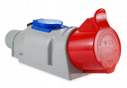 Tarel Zestav stacionárních zásuvek 32A/400V 3P+N+Z a 10A/230V 2P+Z