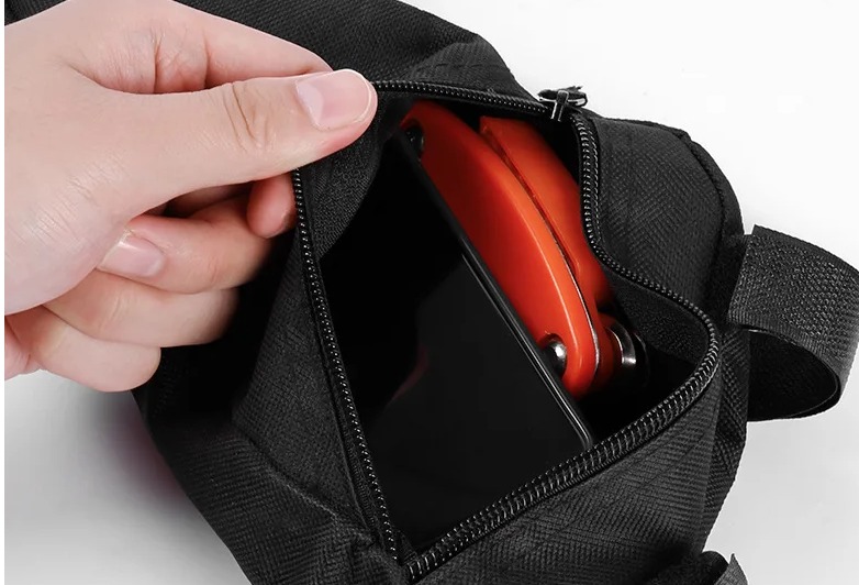 SASZETKA ROWEROWA SAKWA ETUI TORBA POKROWIEC NA ROWER TRÓJKĄTNA NA RAMĘ Model 0056