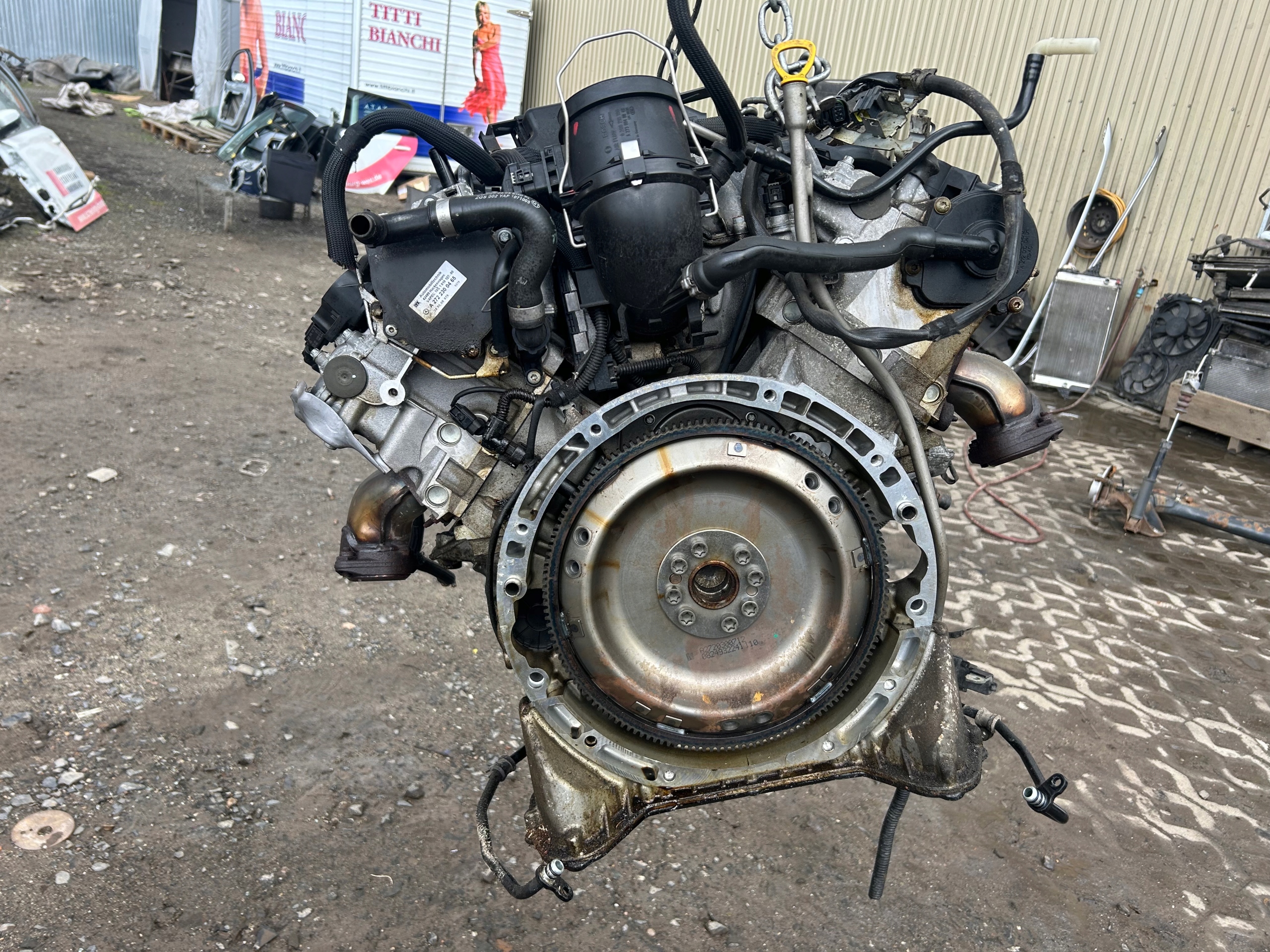MERCEDES W211 W204 2,5 204 KM engine 272922