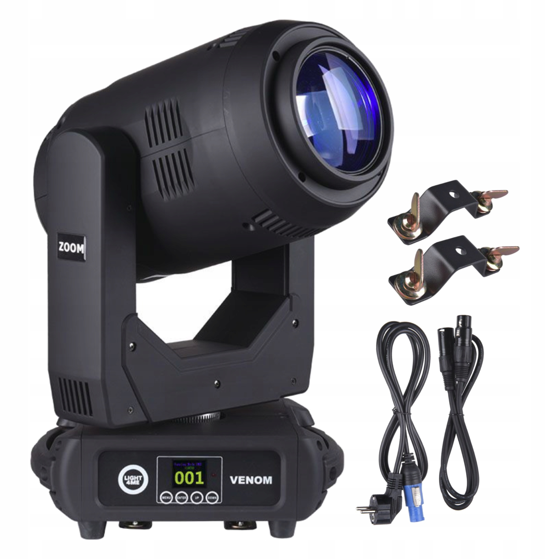 Głowa Ruchoma Led Hybryda Oświetlenie Scena LIGHT4ME Venom Hybrid 450 Cmy