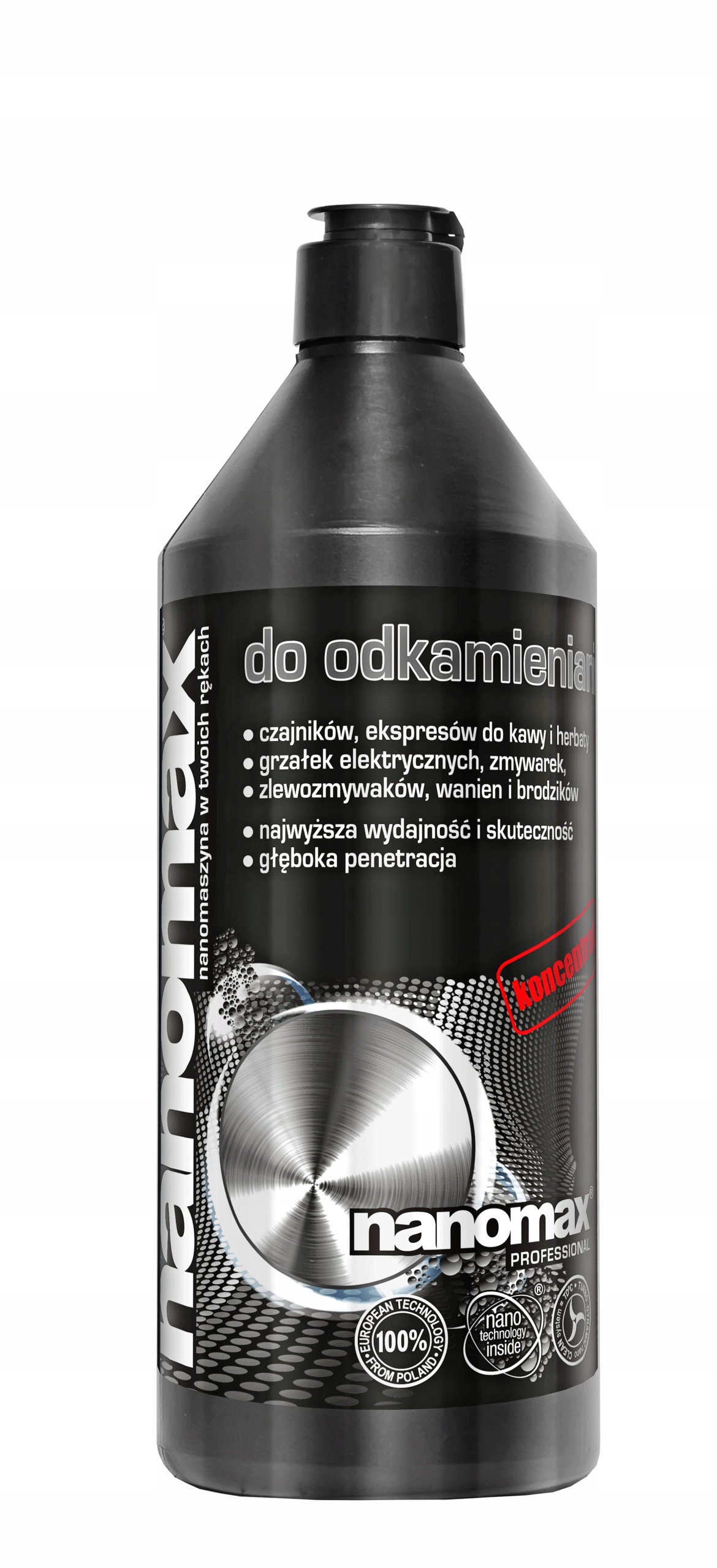 

nanomax do odkamieniania 1 L Koncentrat