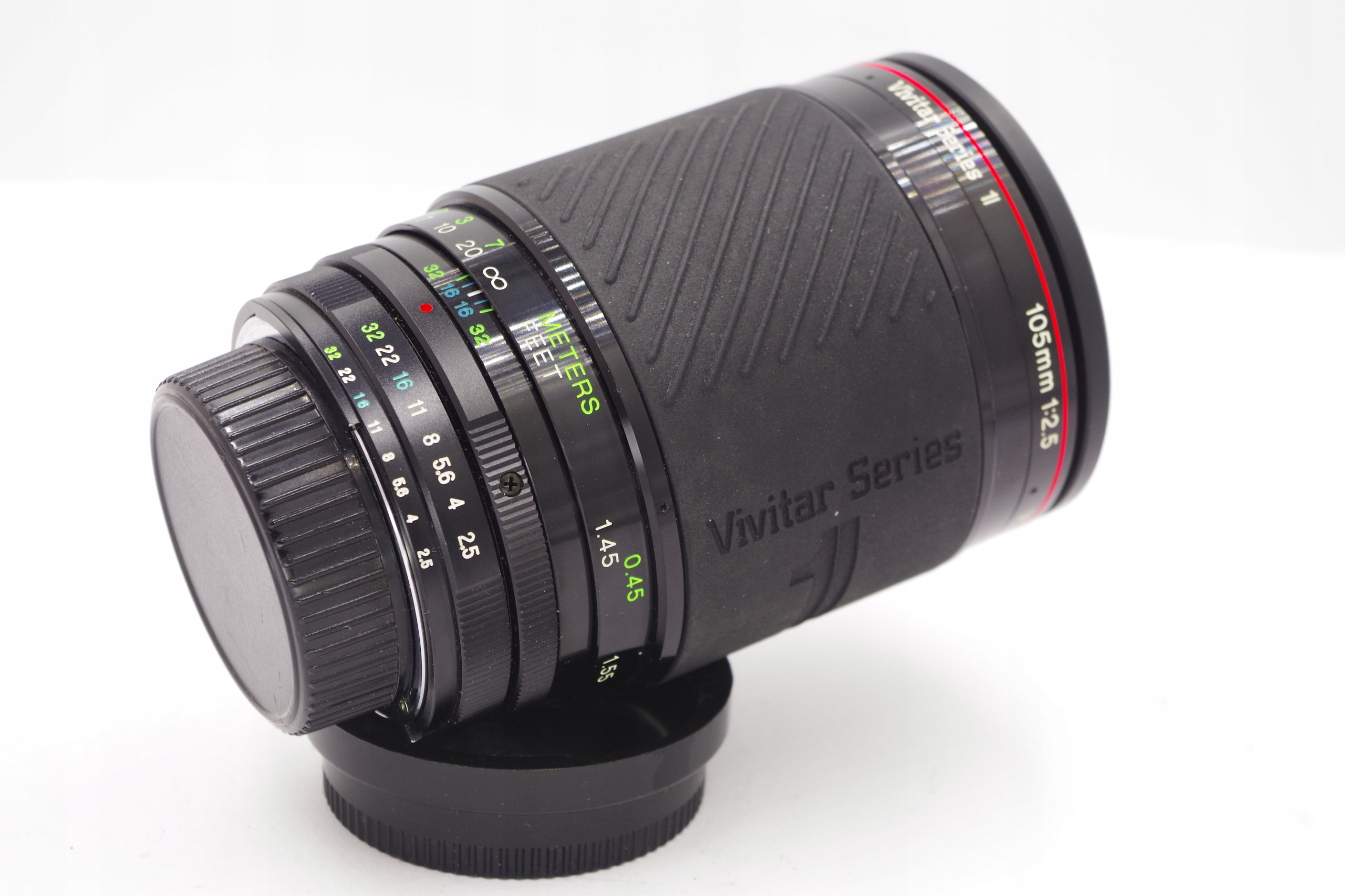 Vivitar Series 1 VMC 105mm 1:2.5 1:1 Macro Telephoto RARYTAS Świetny Stan Typ obiektywu standardowy