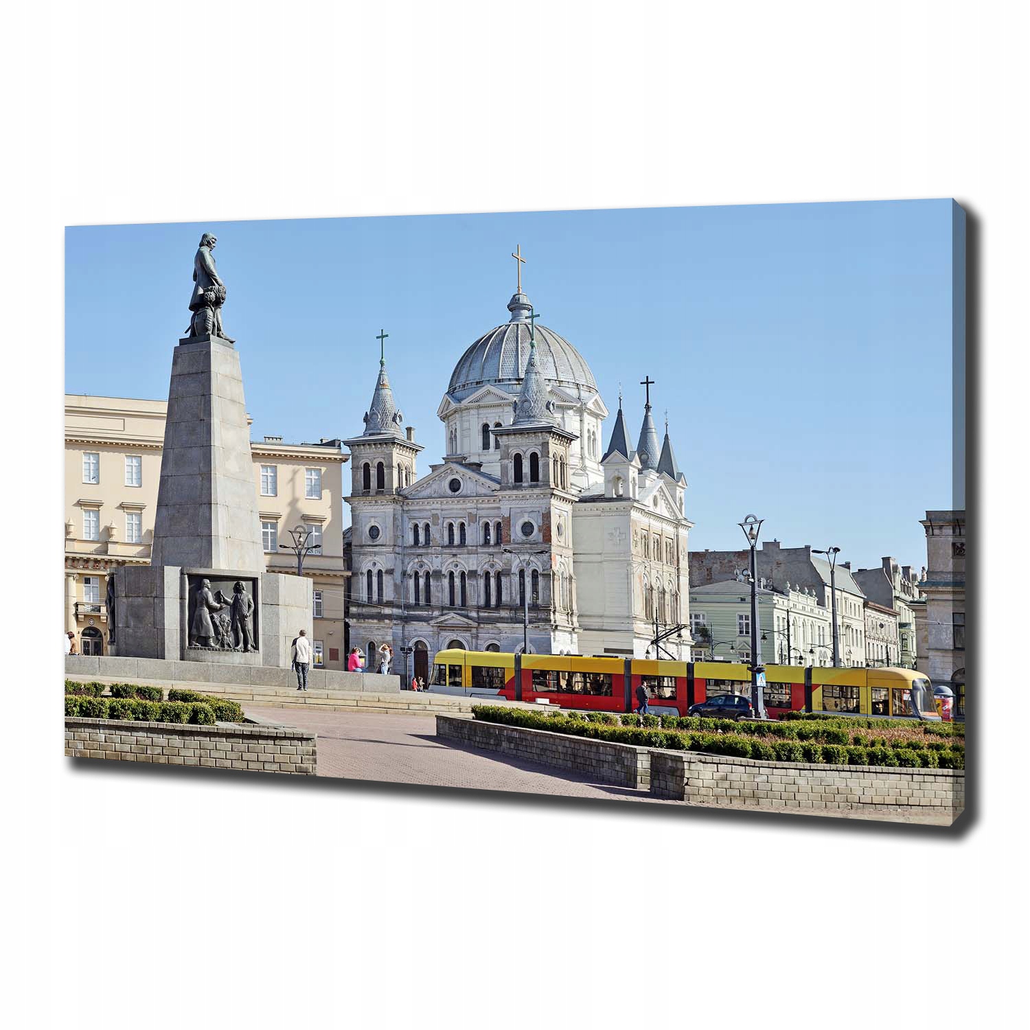 

Foto obraz na płótnie Plac Wolności Łódź 100x70 cm