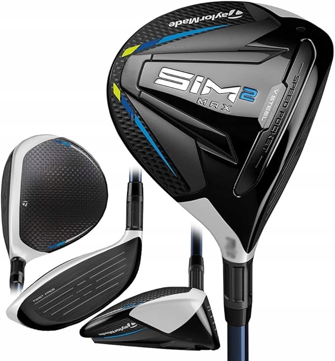 Golfová Hůl Taylormade Sim 2 Max Fairway Right Hand Velikost 5 18 Stupňů