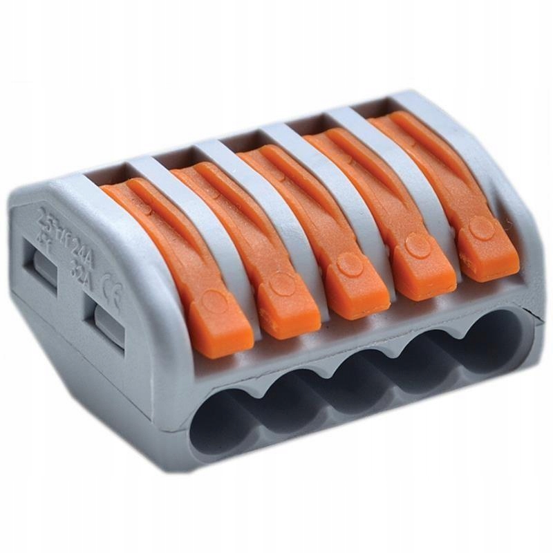 

Złączka otwierana 5x0,75-4mm OVO2,5-5 Tracon